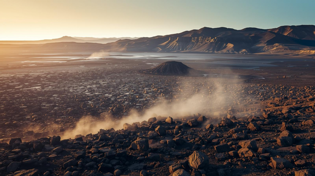 Vulkanlandschaft Teneriffa im Morgenlicht als Symbol für Neuanfang